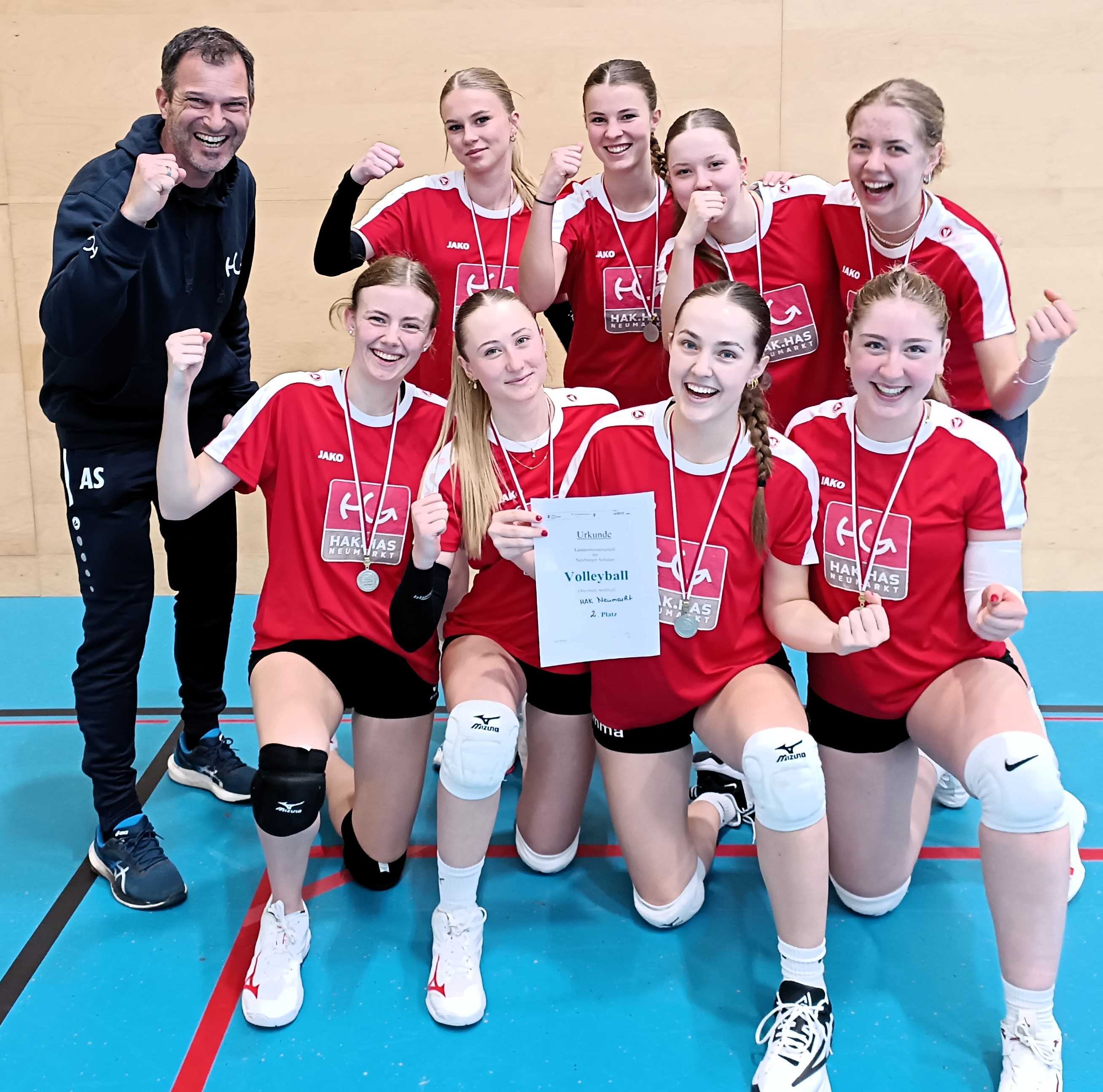 Vize-Landesmeisterinnen im Volleyball 2024!--Bild-Nr. 4