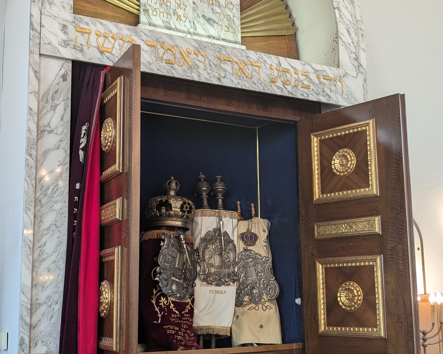 Besuch der Synagoge in Salzburg--Bild-Nr. 2