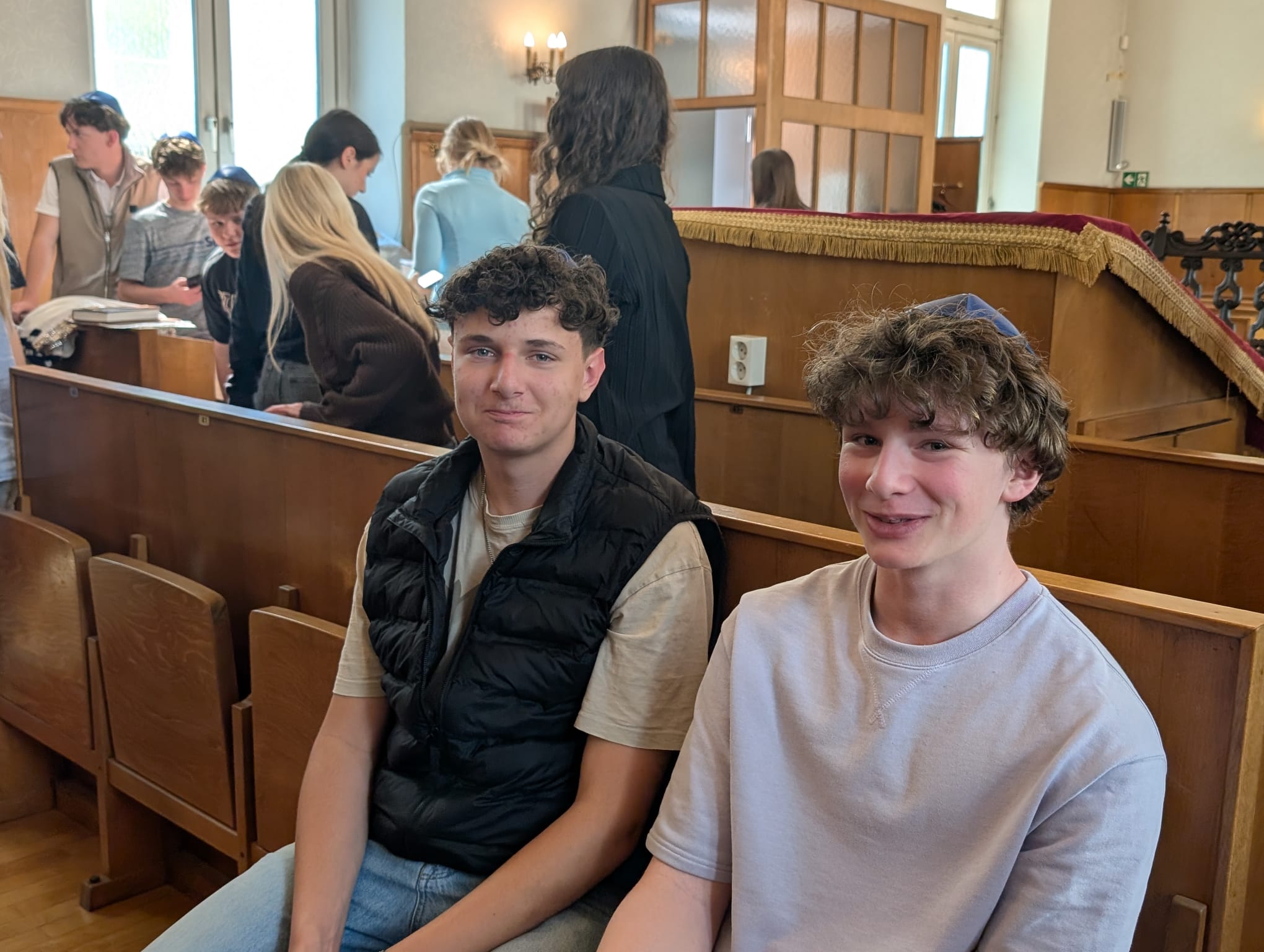 Besuch der Synagoge in Salzburg--Bild-Nr. 3