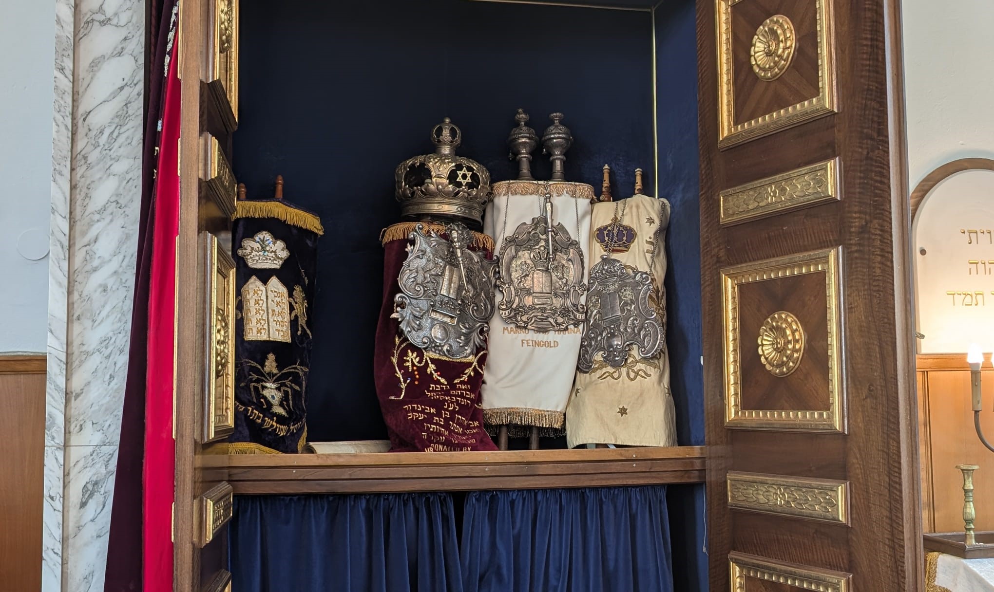 Besuch der Synagoge in Salzburg--Bild-Nr. 4