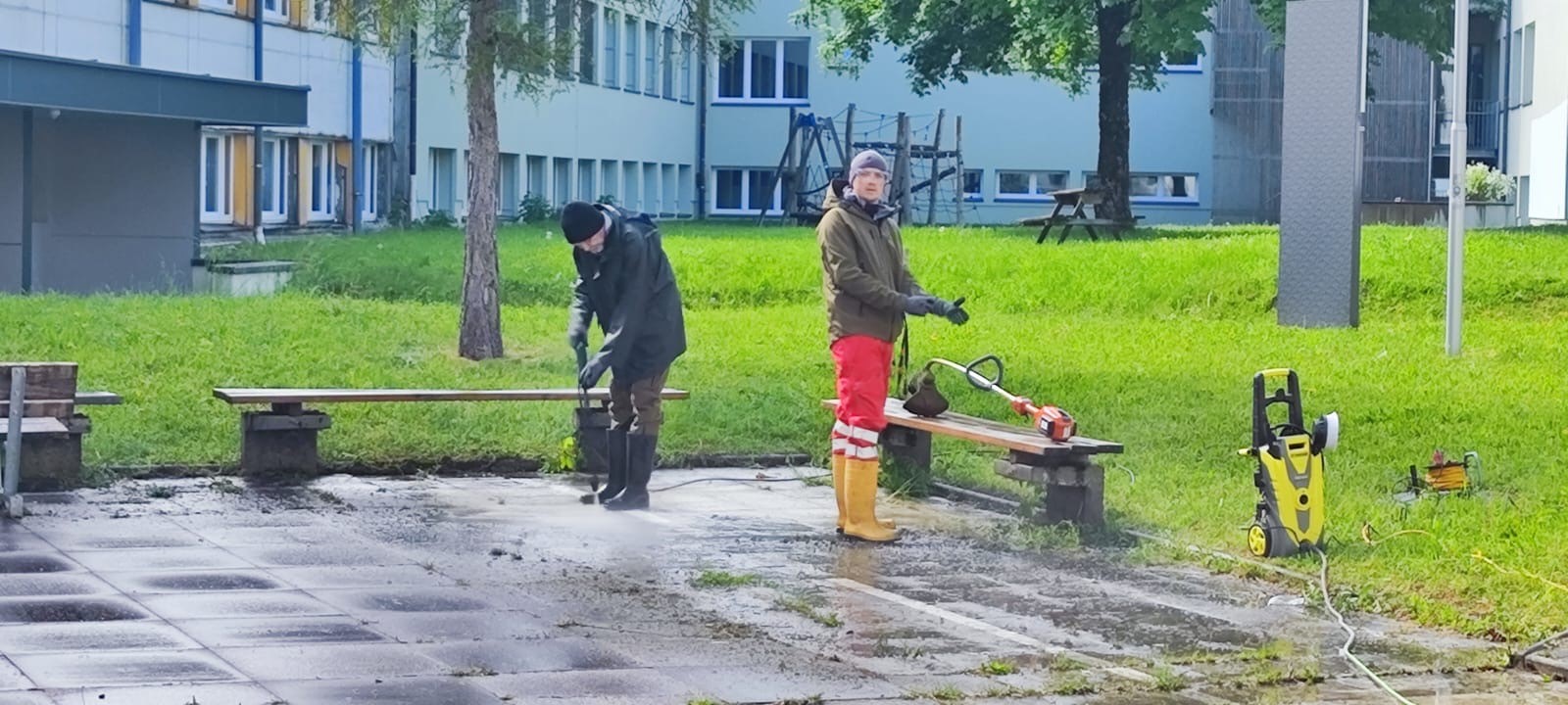 Vorbereitungen für die 50-Jahr-Feier...--Bild-Nr. 2