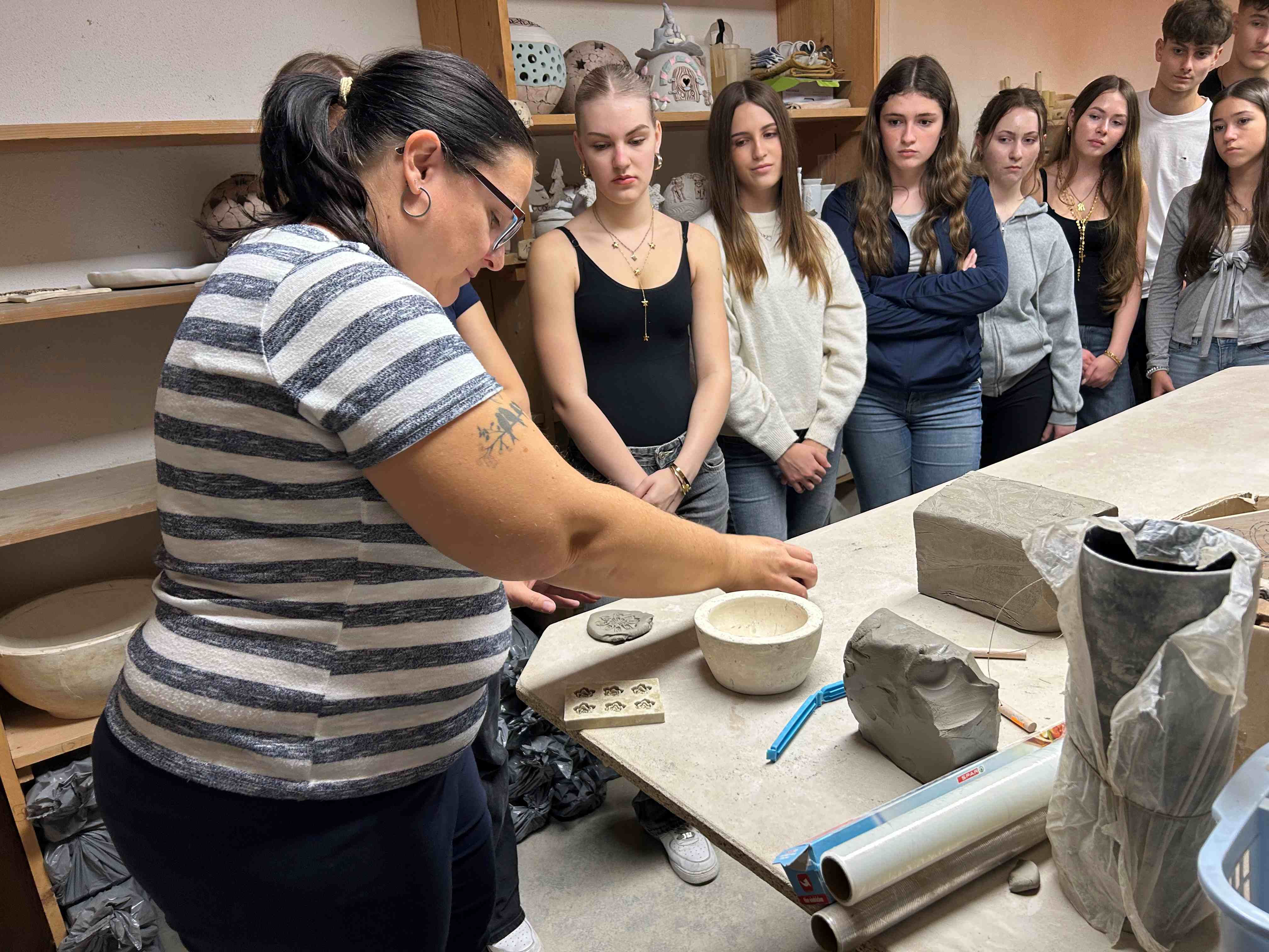 Töpferkurs in Oberwang--Bild-Nr. 1