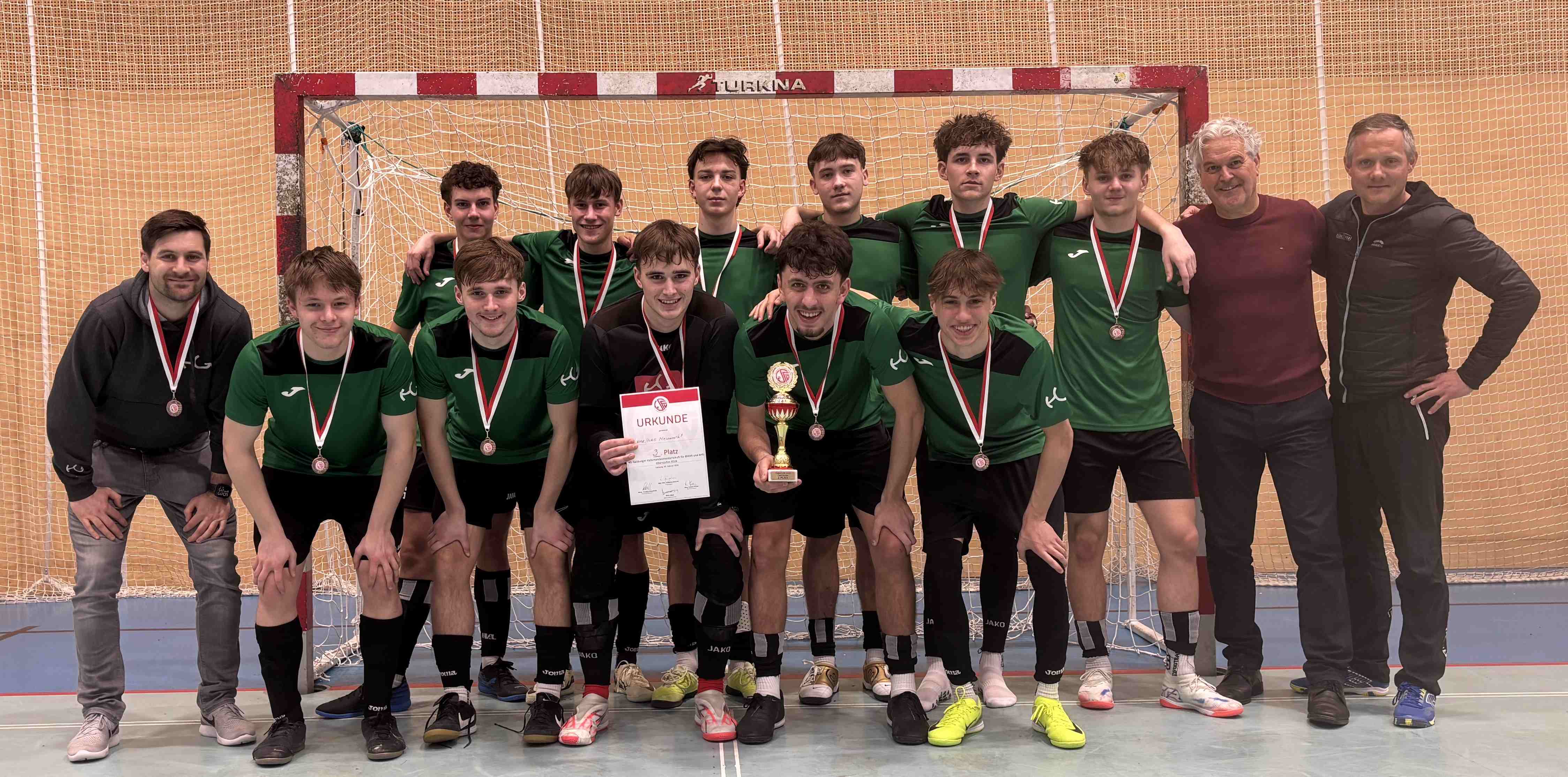3. Platz bei der Futsal-Landesmeisterschaft--Bild-Nr. 1