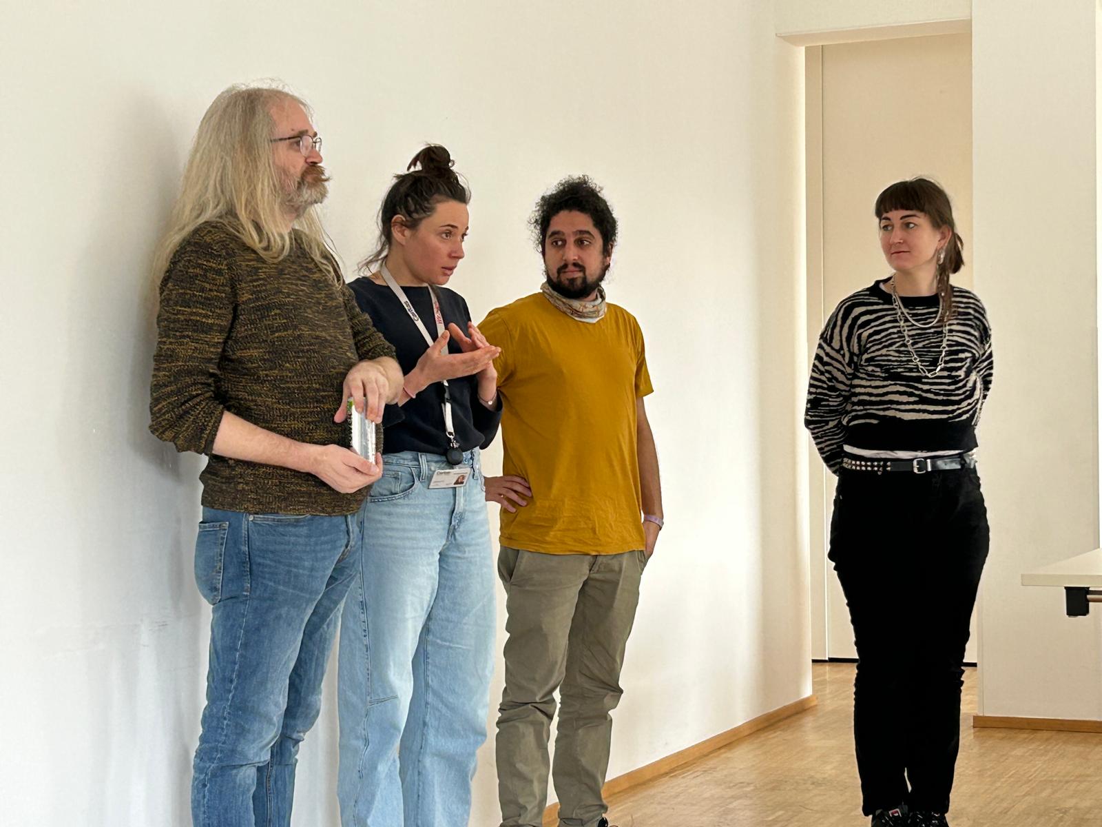 Spendenübergabe und Besuch des Haus Franziskus –  Notschlafstelle der Caritas Salzburg--Bild-Nr. 2