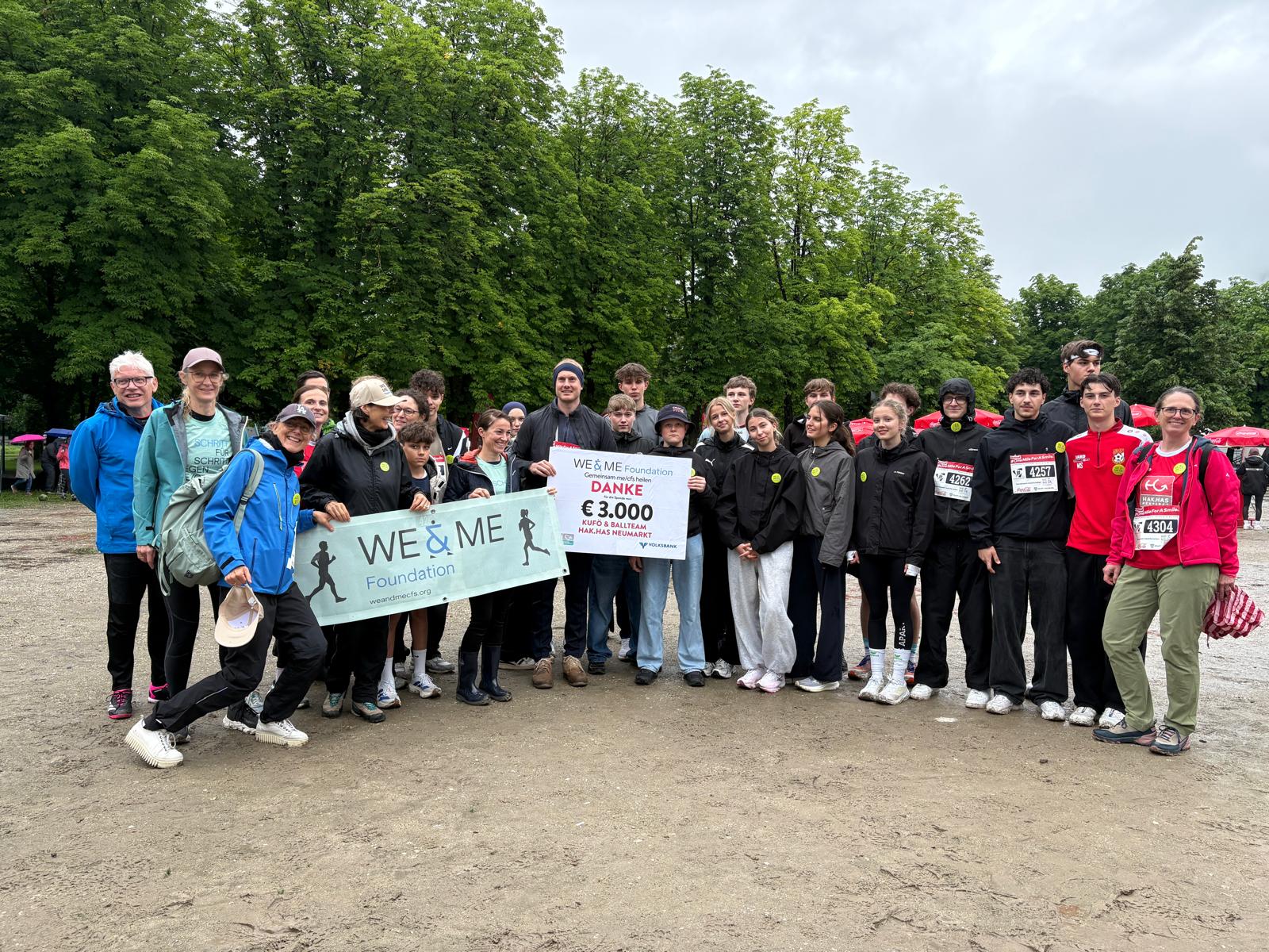 HAK Neumarkt beim "Inclusion Run" im Salzburger Volksgarten--Bild-Nr. 5